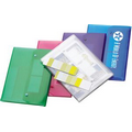 Five-divider Expanding File W/ Snap Closure